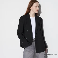 Mäntel, Jacken, Parka & Westen*UNIQLO Zweireihiger Blazer